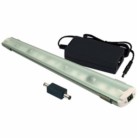 Gorgeousglow 24 in. Indoor LED Linear Lighting Strip Kit 24V - 3000K, White GO2136055